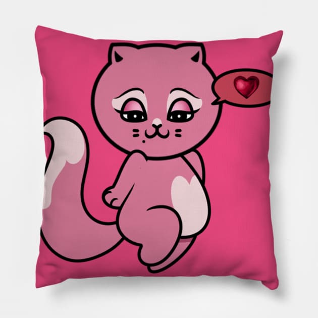 Cattie Curves Pillow by Thy Name Is Lexi