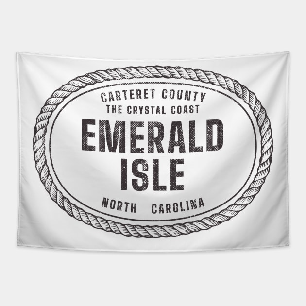 Emerald Isle, NC The Crystal Coast Carteret County Tapestry by Contentarama