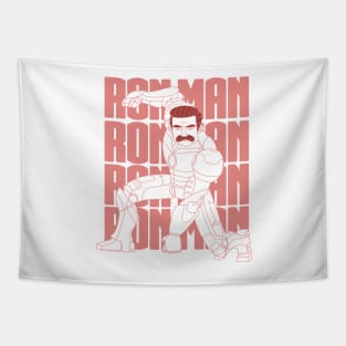 Two Color Ron Man Tapestry