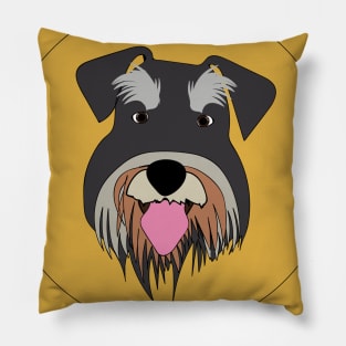 Miniature Schnauzer Pillow