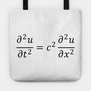 d'Alembert Wave Equation - Electromagnetism And Physics Tote