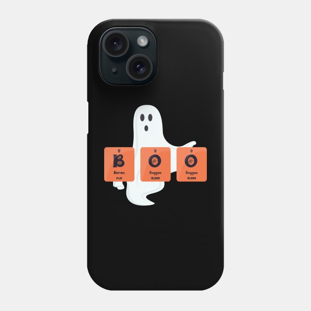 Elemental Boo Ghost Phone Case by Fun with Science