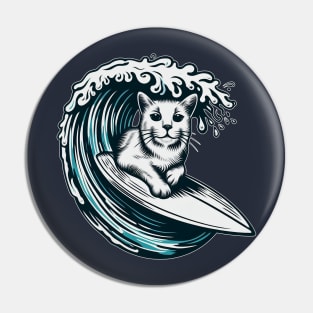 Surfing is life Pin