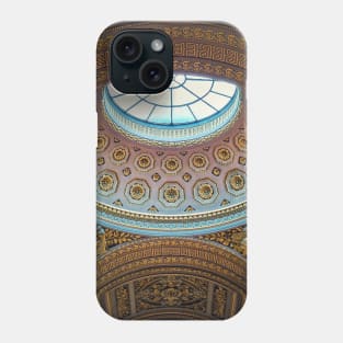 golden ornate ceiling Phone Case