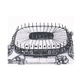 Sketching of Stadium T-Shirt