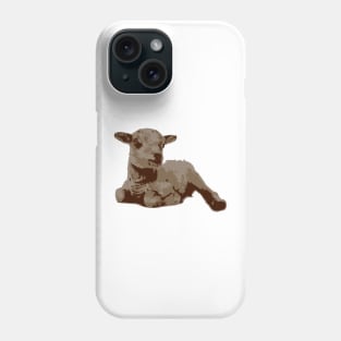 Minimal Lamb Phone Case