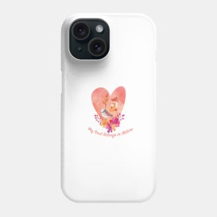 Cute Critters in Autumn Phone Case