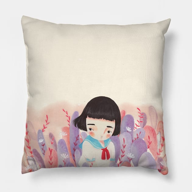 Courage Pillow by KarlaAlcazar