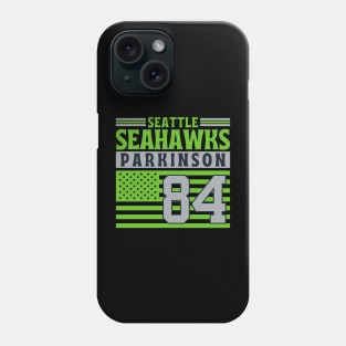 Seattle Seahawks Parkinson 84 American Flag Football Phone Case