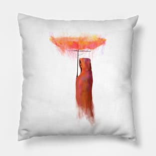 Rainbow Girl Pillow