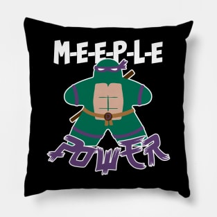 Meeple Power - Turtle Power Pillow