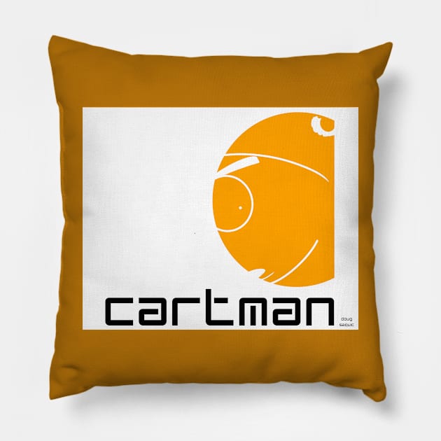 Cartman Pillow by DougSQ