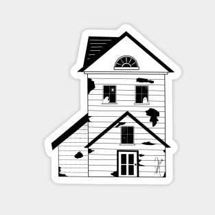 Haunted House Magnet