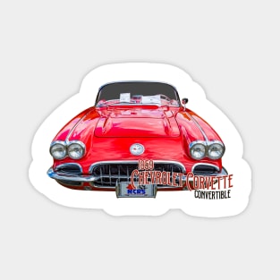 1959 Chevrolet Corvette Convertible Magnet