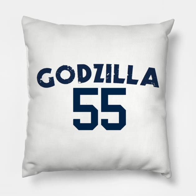 A Tribute to Hideki Matsui Pillow by Bleeding Yankee Blue