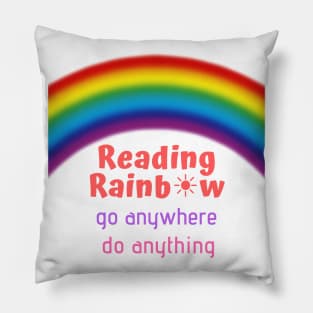 Literacy Rainbows Pillow