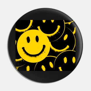 Yellow smile Pin