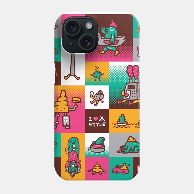 I love Lanna style Phone Case by nokhookdesign