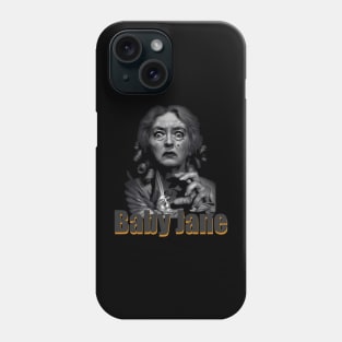 baby jane // horror (Vintage) Phone Case