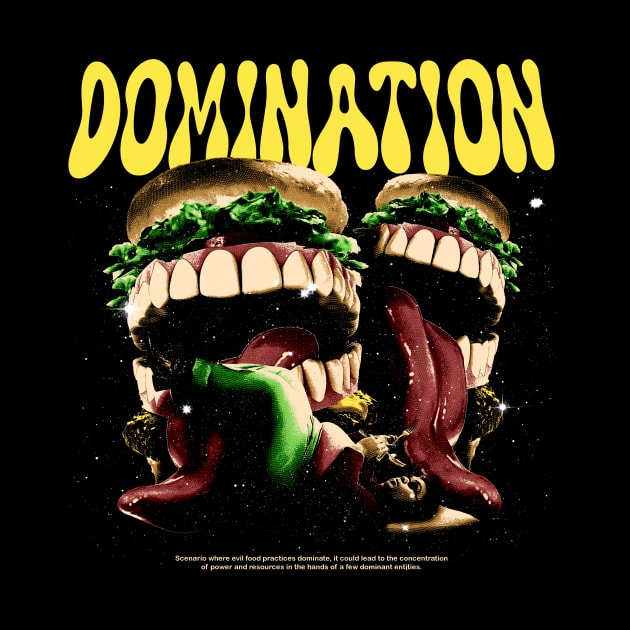 DOMINATION - JUNK FOOD by loko.graphic