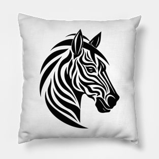 Zebra Animal Freedom World Wildlife Wonder Vector Graphic Pillow