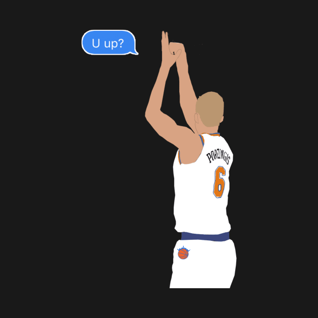 The "U up?" Shoot your Shot Tee by TheKnicksWall1