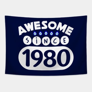 Awesome Since 1980 Tapestry