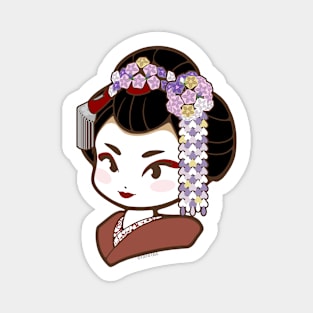 September Maiko - Bellflower Magnet