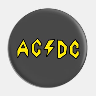 Butt-Head AC/DC Pin