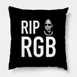 RIP RGB - Ruth Bader Ginsberg shirt Pillow