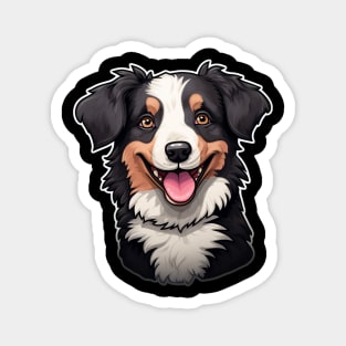 Cute Border Collie Dogs Funny Border Collie Magnet