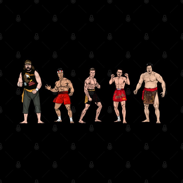 Top Kumite Fighters by PreservedDragons