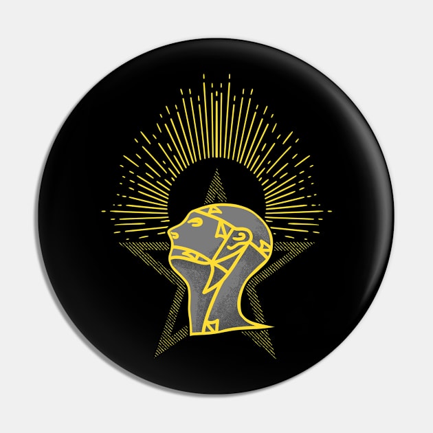 Sisters Of Mercy - Temple Of Love Pin by BlockersPixel