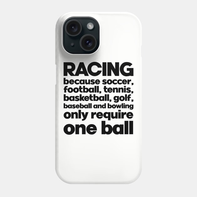 Racing driver. Perfect present for mom mother dad father friend him or her Phone Case by SerenityByAlex