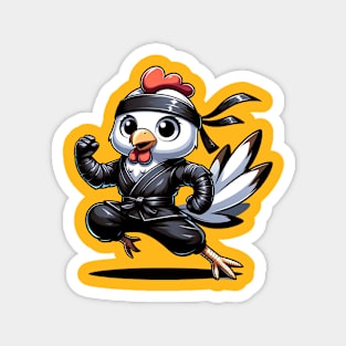 Chicken ninja Magnet