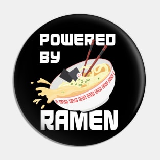 Powered by ramen Pin