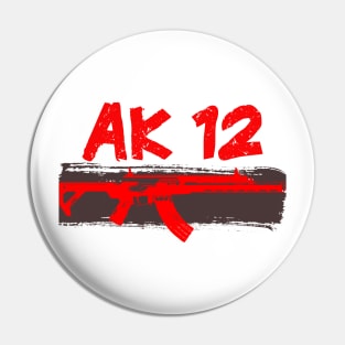 AK 12 Rifle Pin