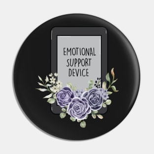 Emotional Support Device Sticker Kindle sticker Book lover sticker Book Nerd Gift Book sticker Laptop sticker Bookish Gift Spicy Book Lover Pin