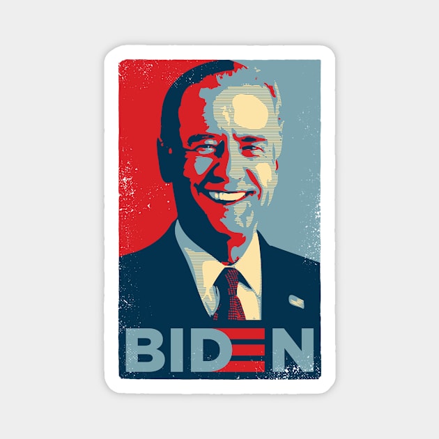 Joe Biden President Anti Trump Obama Hope Inspired 2020 Magnet by vonHeilige