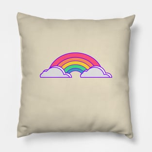 rainbow kids gift Pillow