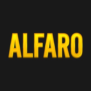 Alfaro Family Name T-Shirt