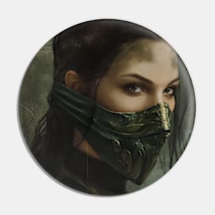 MK Jade Pin