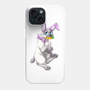 Bobtail BunnyCat: Lilac Point (Pink) Phone Case