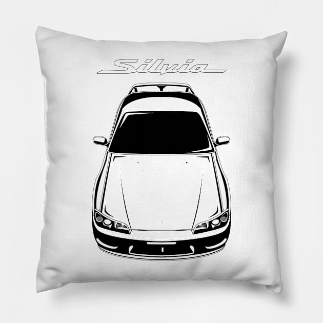 Silvia S15 1999-2002 Pillow by jdmart