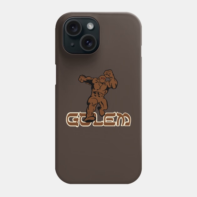 Golem and logo Phone Case by Slabafinety