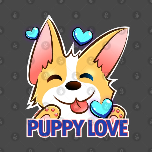 Puppy Love by KitsuneIllustrations