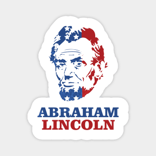 July 4th Abraham Lincoln Magnet