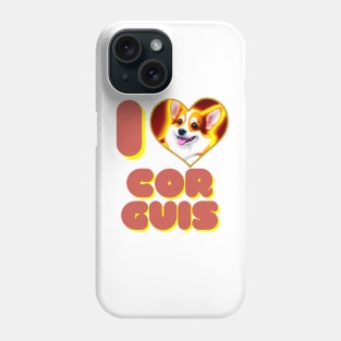 I love Corgis Phone Case