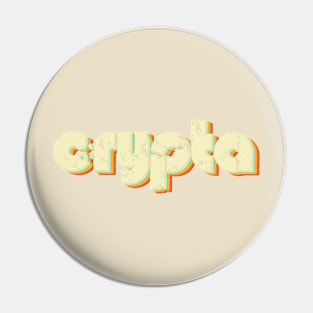 vintage color crypta Pin