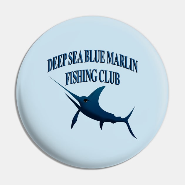 The Blue Marlin Fishing Club Pin by MikaelJenei